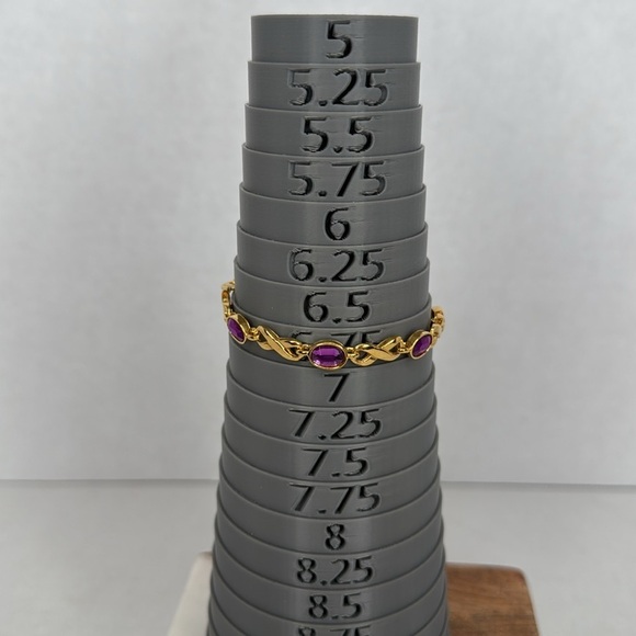 Avon Gold and Purple Women's Bracelet - Picture 5 of 5